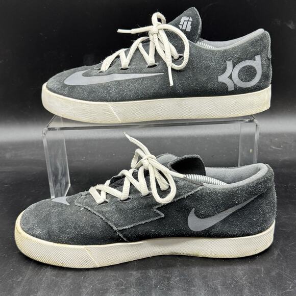 Nike KD Vulc (GS) Shoes Black 642085-001 Youth Size 6.5Y Womens 8 - Picture 2 of 7